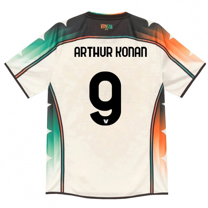 Danxen Dámské Demoye Arthur Konan #9 Oldlace Oranžová Zelená Daleko Hráčské Dresy 2026/27 Dres