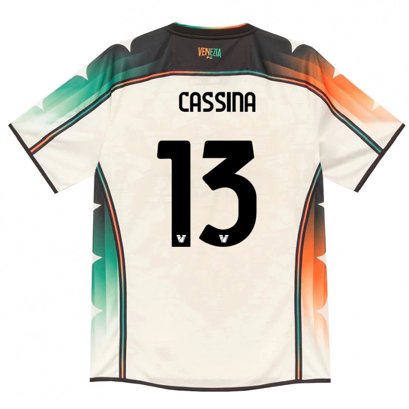 Danxen Dámské Tommaso Cassina #13 Oldlace Oranžová Zelená Daleko Hráčské Dresy 2026/27 Dres