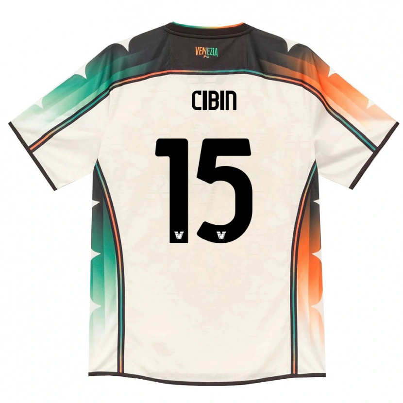 Danxen Dámské Carlo Cibin #15 Oldlace Oranžová Zelená Daleko Hráčské Dresy 2026/27 Dres