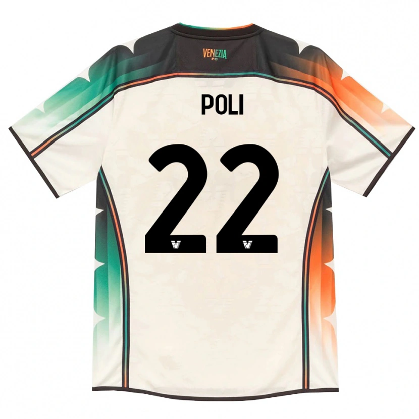 Danxen Dámské Elena Poli #22 Oldlace Oranžová Zelená Daleko Hráčské Dresy 2026/27 Dres