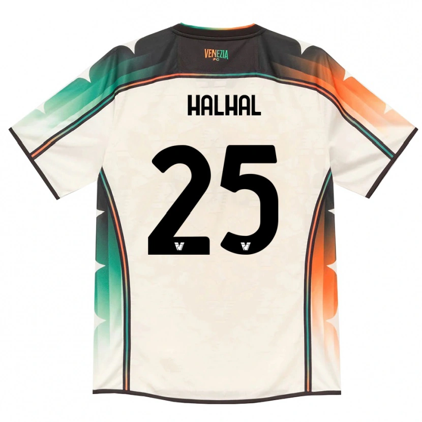 Danxen Dámské Redouane Halhal #25 Oldlace Oranžová Zelená Daleko Hráčské Dresy 2026/27 Dres