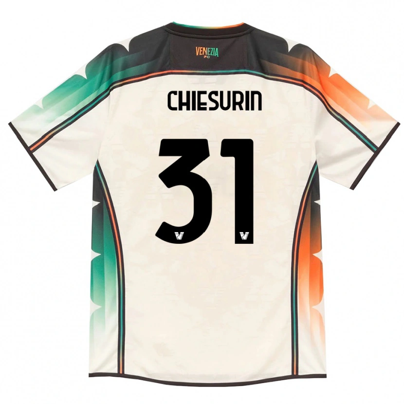 Danxen Dámské Alberto Chiesurin #31 Oldlace Oranžová Zelená Daleko Hráčské Dresy 2026/27 Dres
