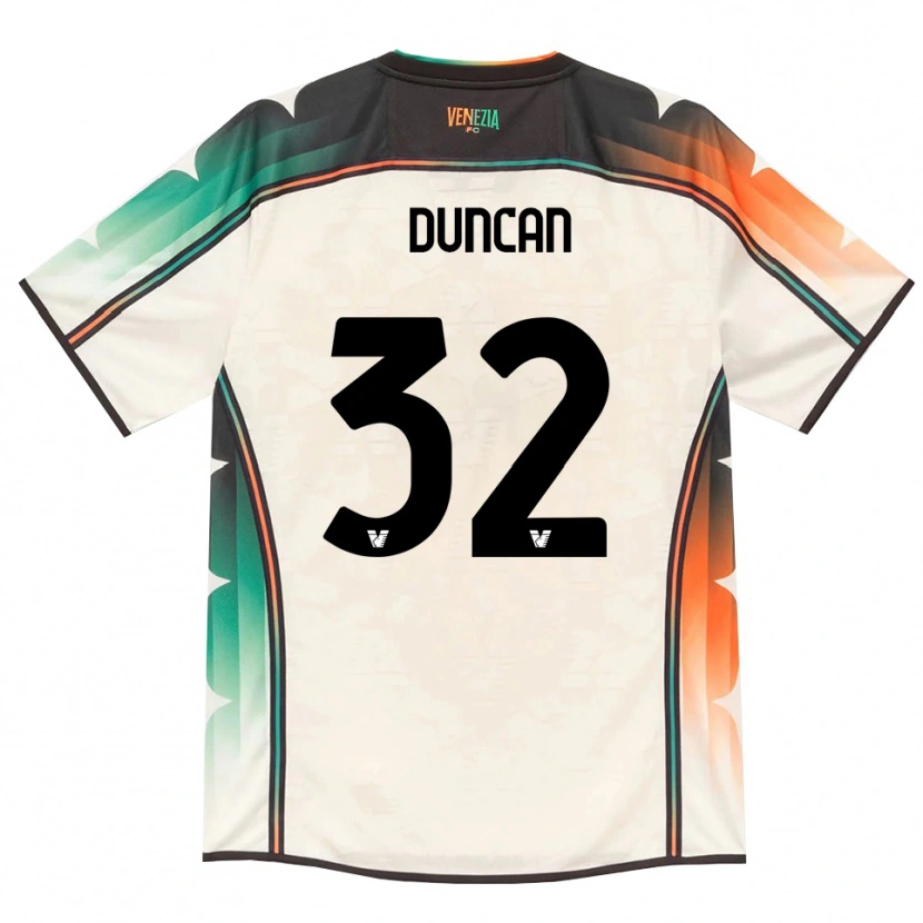 Danxen Dámské Alfred Duncan #32 Oldlace Oranžová Zelená Daleko Hráčské Dresy 2026/27 Dres