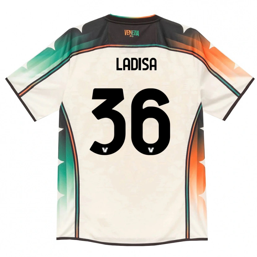 Danxen Dámské Marco Ladisa #36 Oldlace Oranžová Zelená Daleko Hráčské Dresy 2026/27 Dres