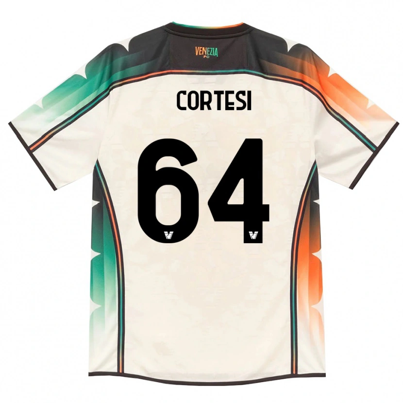 Danxen Dámské Serena Cortesi #64 Oldlace Oranžová Zelená Daleko Hráčské Dresy 2026/27 Dres