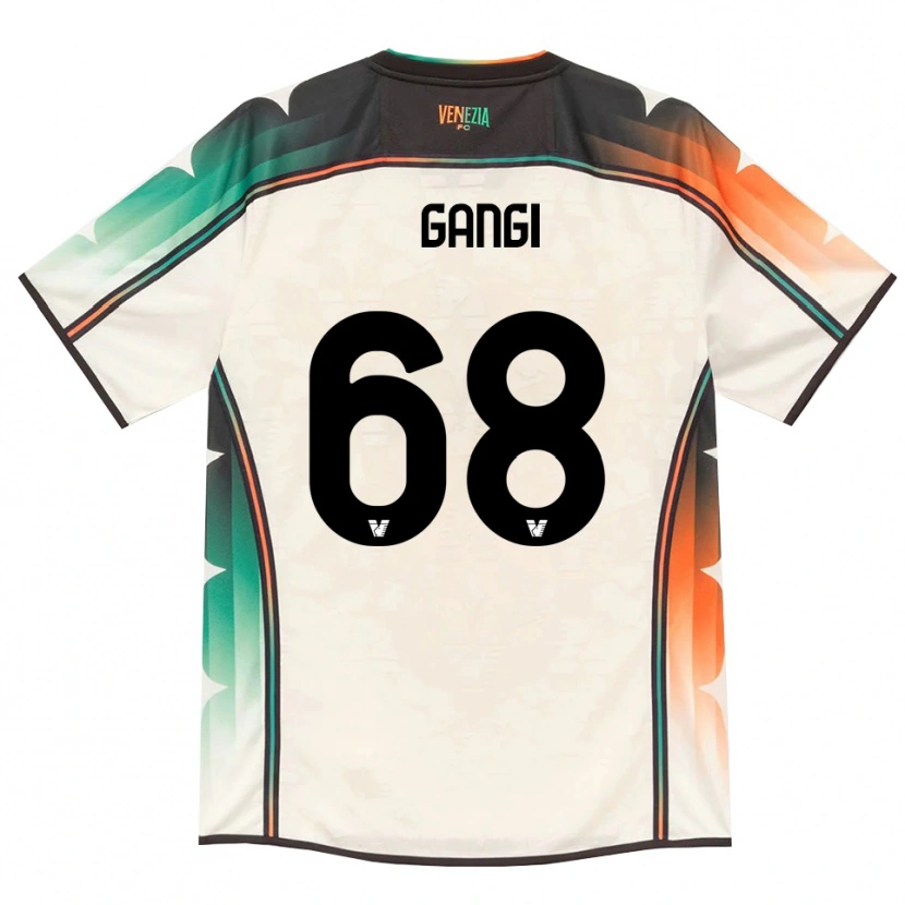 Danxen Dámské Chiara Gangi #68 Oldlace Oranžová Zelená Daleko Hráčské Dresy 2026/27 Dres