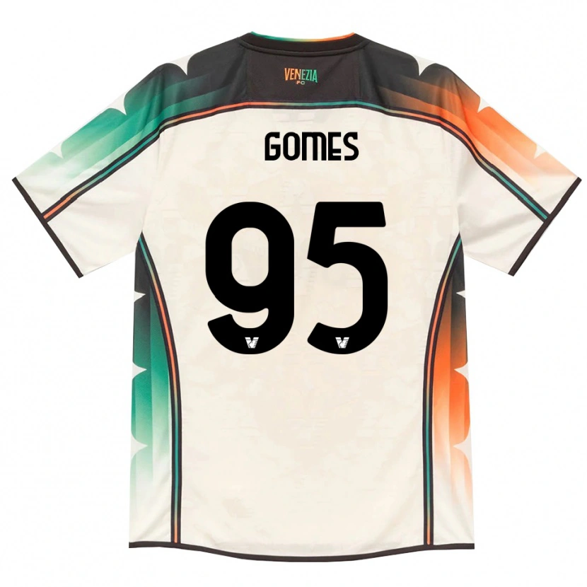 Danxen Dámské Ale Gomes #95 Oldlace Oranžová Zelená Daleko Hráčské Dresy 2026/27 Dres