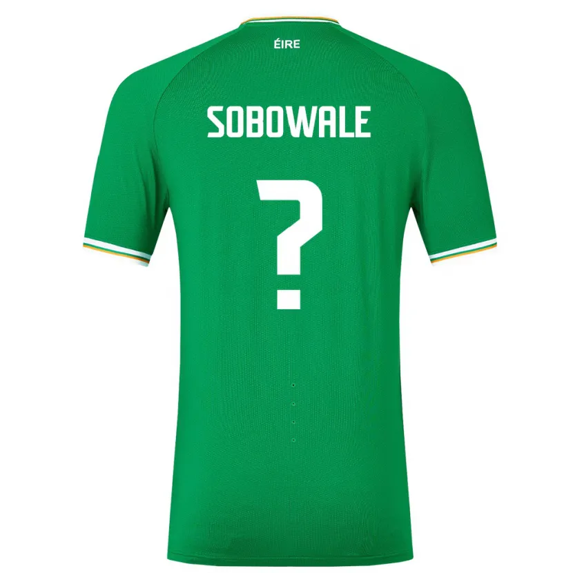 Danxen Dětské Irsko Timi Sobowale #0 Zelená Domů Hráčské Dresy 24-26 Dres