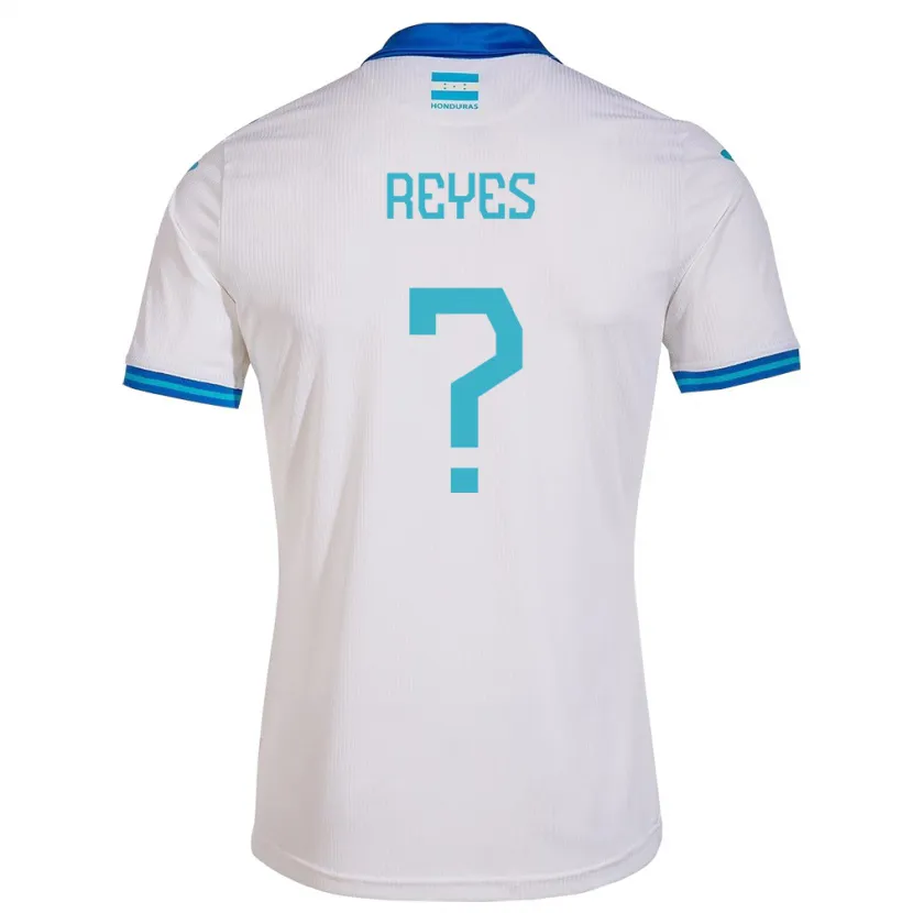 Danxen Dětské Honduras Elkin Reyes #0 Bílý Domů Hráčské Dresy 24-26 Dres