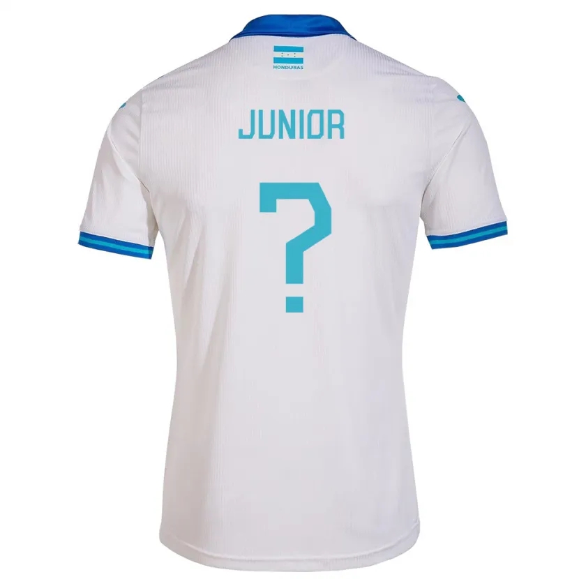 Danxen Dětské Honduras Junior Mejía #0 Bílý Domů Hráčské Dresy 24-26 Dres
