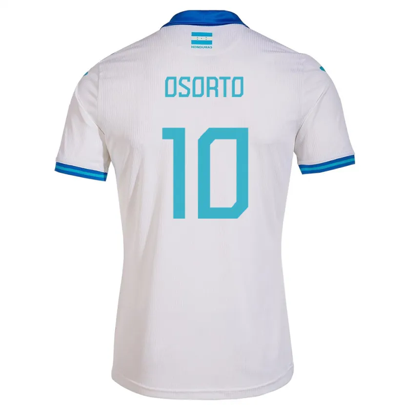Danxen Dětské Honduras Roberto Osorto #10 Bílý Domů Hráčské Dresy 24-26 Dres