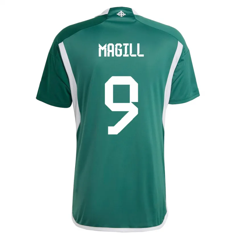 Danxen Dětské Severní Irsko Simone Magill #9 Zelená Domů Hráčské Dresy 24-26 Dres