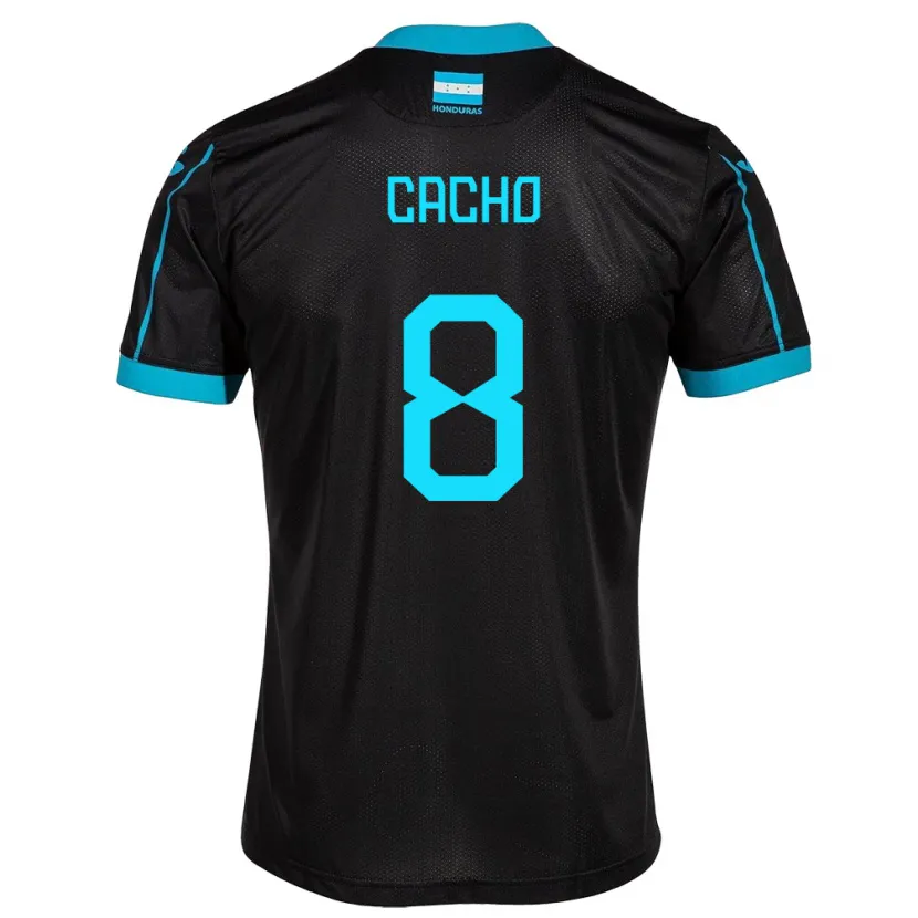 Danxen Dětské Honduras Daylor Cacho #8 Černá Daleko Hráčské Dresy 24-26 Dres