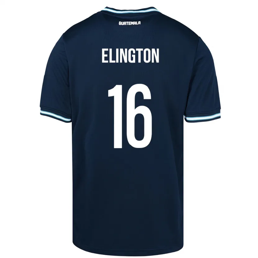 Danxen Dětské Guatemala Elvi Elington #16 Modrý Daleko Hráčské Dresy 24-26 Dres