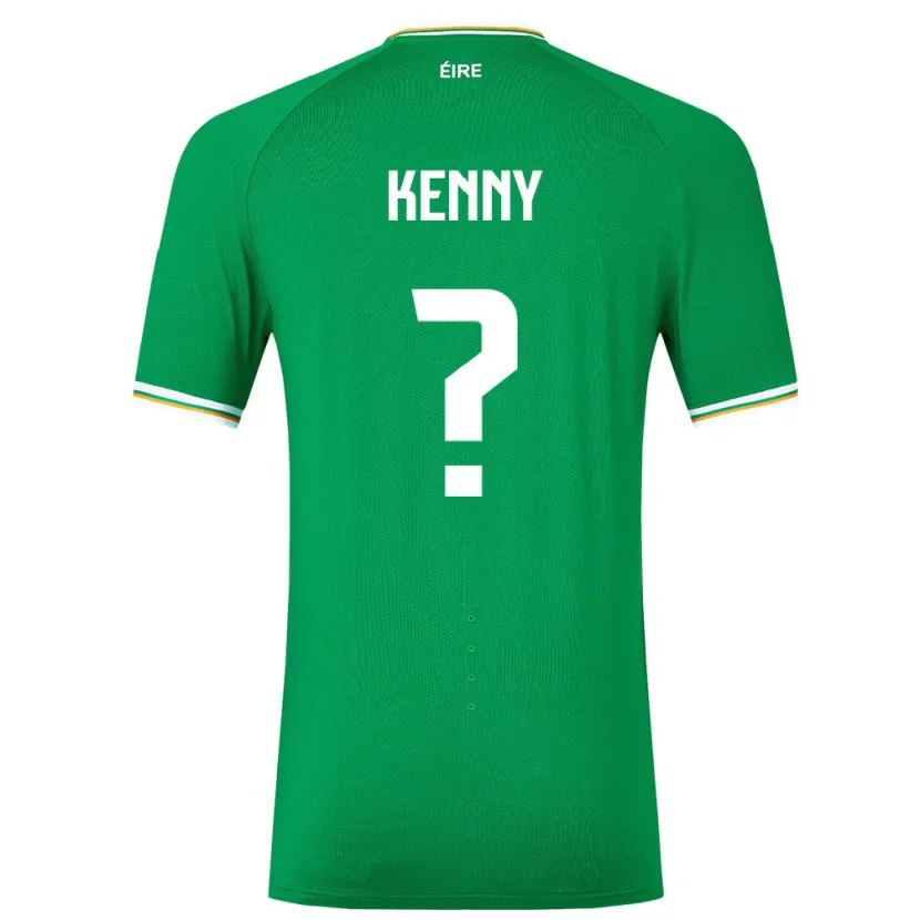 Danxen Pánské Irsko Johnny Kenny #0 Zelená Domů Hráčské Dresy 24-26 Dres
