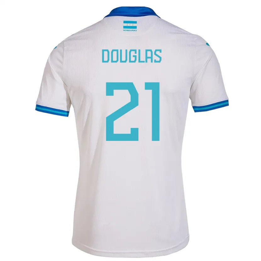 Danxen Pánské Honduras Douglas Martínez #21 Bílý Domů Hráčské Dresy 24-26 Dres