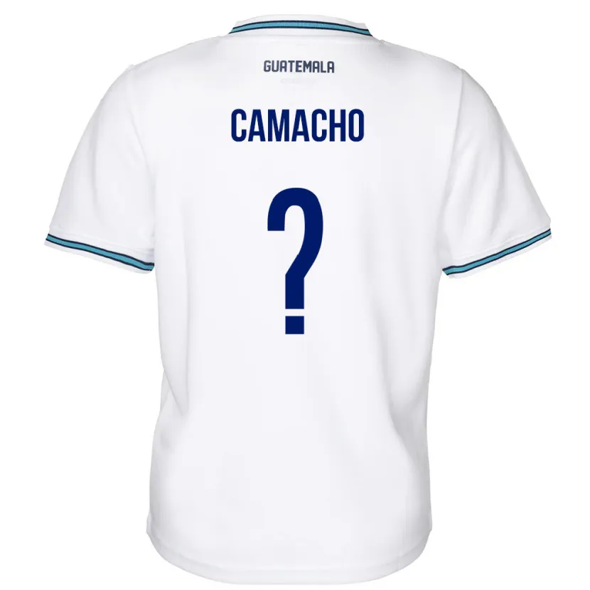 Danxen Pánské Guatemala Samuel Camacho #0 Bílý Domů Hráčské Dresy 24-26 Dres
