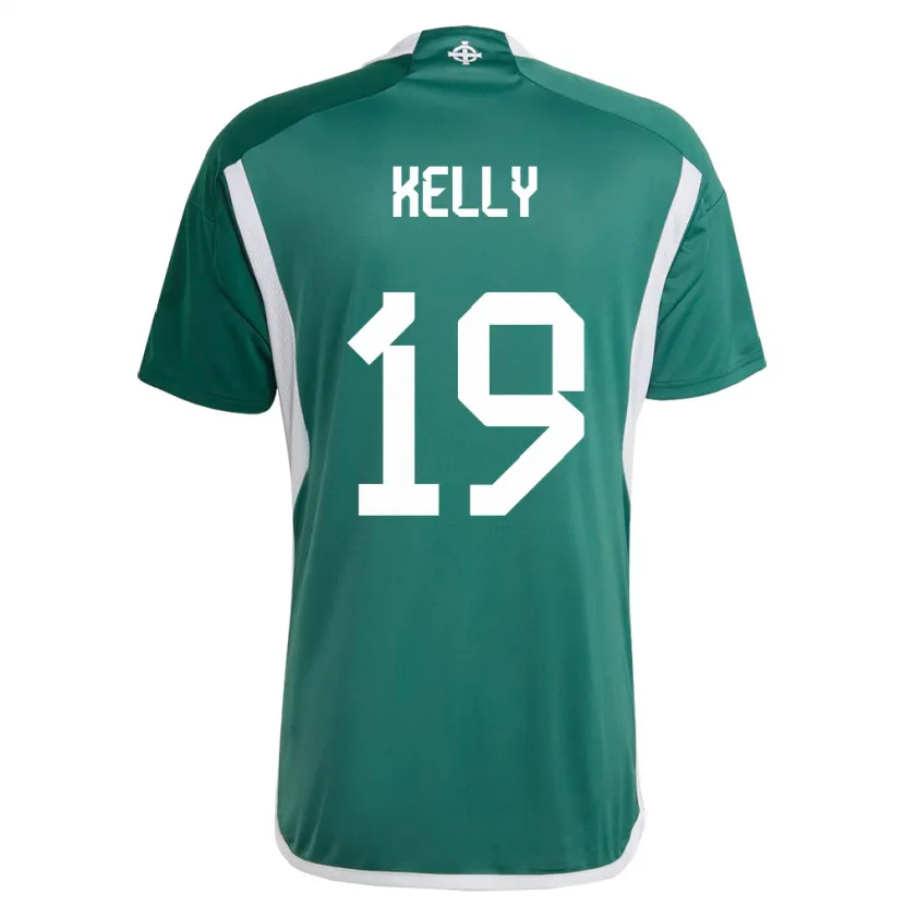 Danxen Pánské Severní Irsko Oscar Kelly #19 Zelená Domů Hráčské Dresy 24-26 Dres