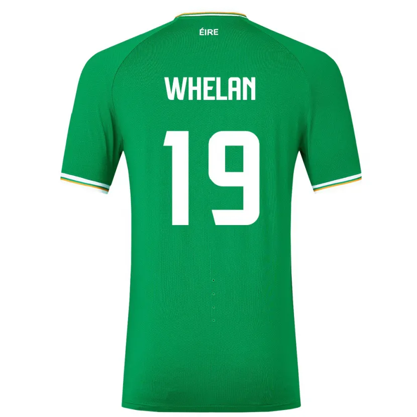 Danxen Dámské Irsko Emily Whelan #19 Zelená Domů Hráčské Dresy 24-26 Dres