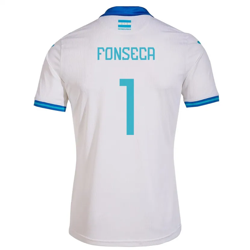 Danxen Dámské Honduras Harold Fonseca #1 Bílý Domů Hráčské Dresy 24-26 Dres
