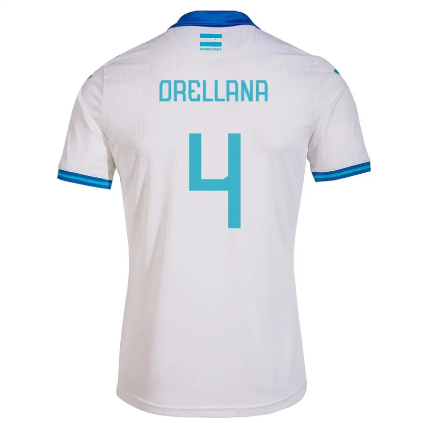 Danxen Dámské Honduras André Orellana #4 Bílý Domů Hráčské Dresy 24-26 Dres