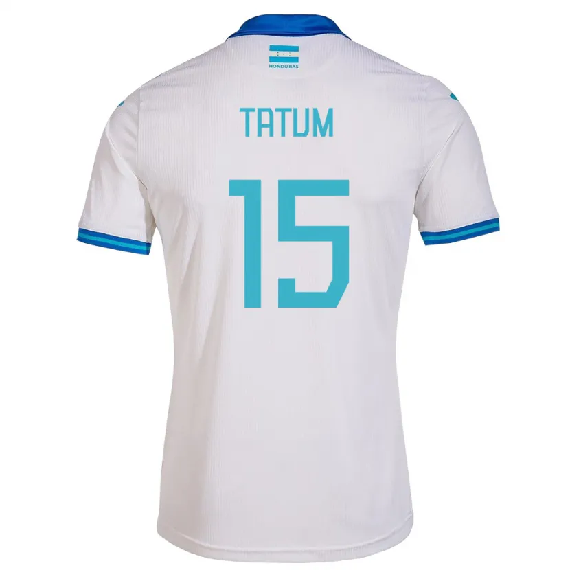 Danxen Dámské Honduras Anfronit Tatum #15 Bílý Domů Hráčské Dresy 24-26 Dres