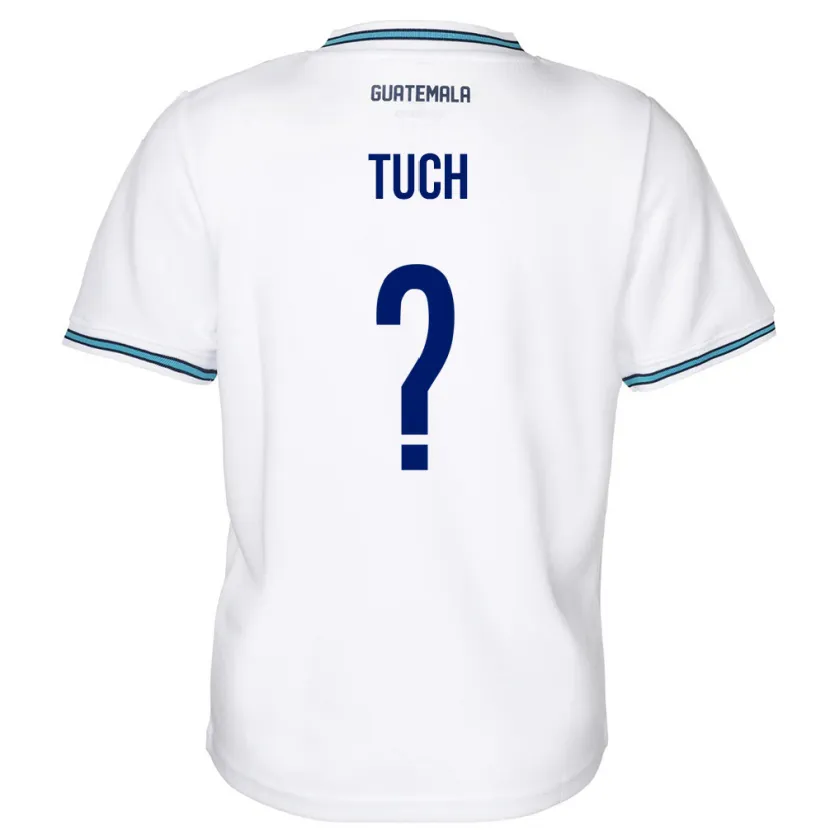 Danxen Dámské Guatemala Lorenzo Tuch #0 Bílý Domů Hráčské Dresy 24-26 Dres
