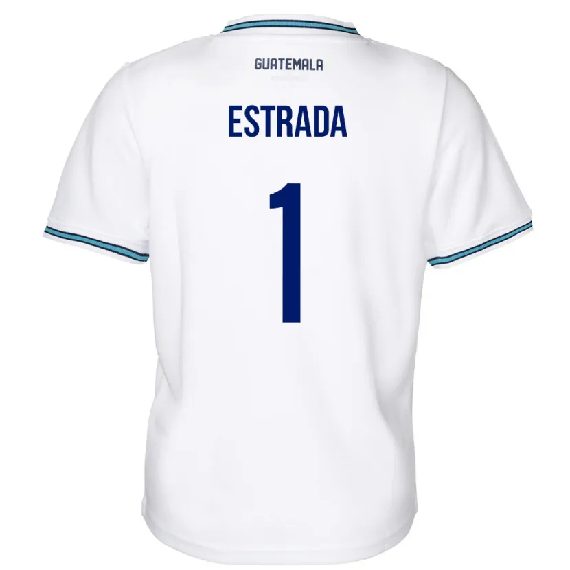Danxen Dámské Guatemala Alexia Estrada #1 Bílý Domů Hráčské Dresy 24-26 Dres