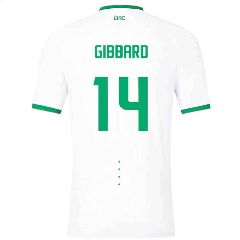 Danxen Dámské Irsko Joseph Gibbard #14 Bílý Daleko Hráčské Dresy 24-26 Dres