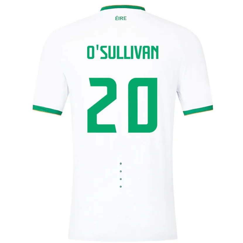 Danxen Dámské Irsko Cathal O'sullivan #20 Bílý Daleko Hráčské Dresy 24-26 Dres
