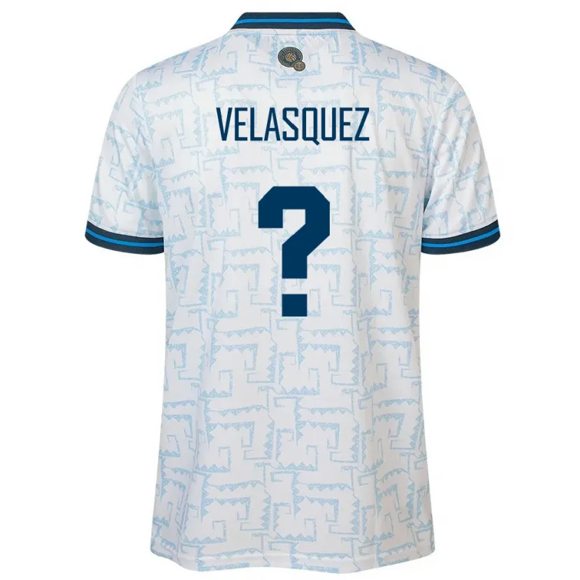 Danxen Dámské Salvador Jorge Velasquez #0 Bílý Daleko Hráčské Dresy 24-26 Dres