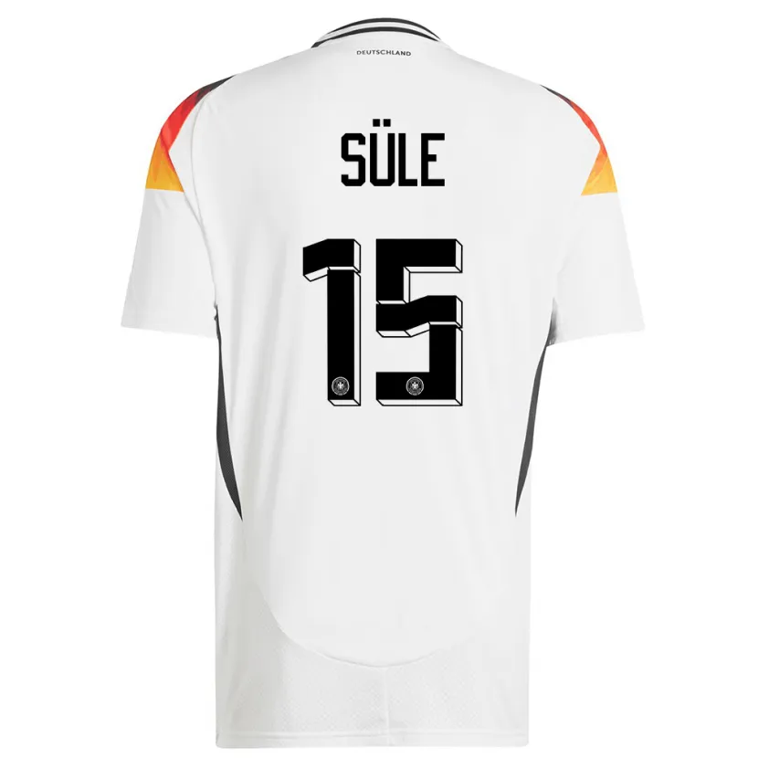 Danxen Dětské Německo Niklas Sule #15 Bílý Domů Hráčské Dresy 24-26 Dres