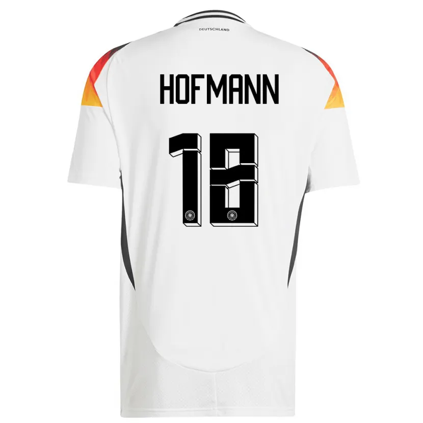 Danxen Dětské Německo Jonas Hofmann #18 Bílý Domů Hráčské Dresy 24-26 Dres