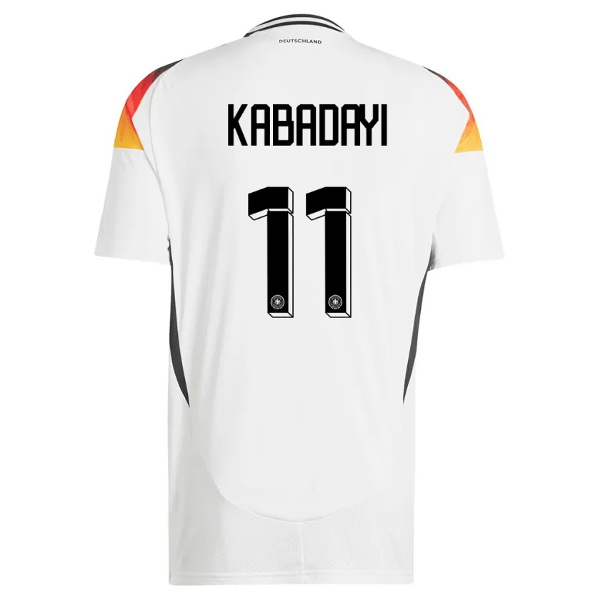 Danxen Dětské Německo Yusuf Kabadayi #11 Bílý Domů Hráčské Dresy 24-26 Dres