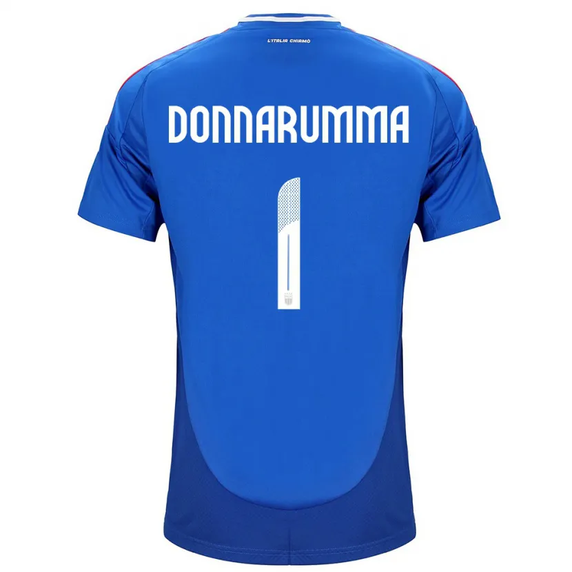 Danxen Dětské Itálie Gianluigi Donnarumma #1 Modrý Domů Hráčské Dresy 24-26 Dres