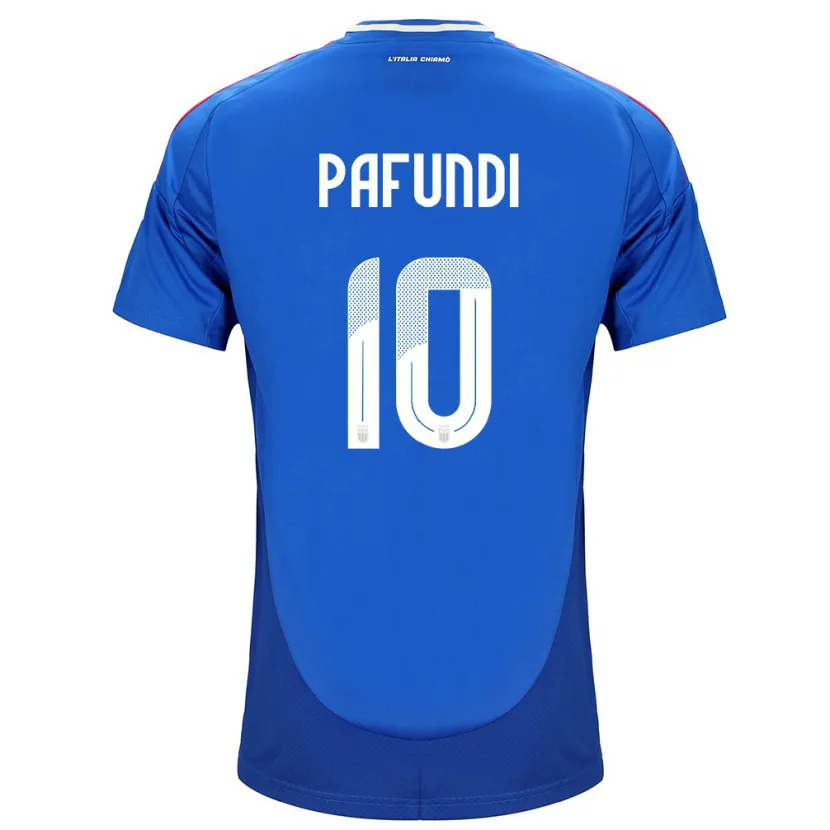 Danxen Dětské Itálie Simone Pafundi #10 Modrý Domů Hráčské Dresy 24-26 Dres