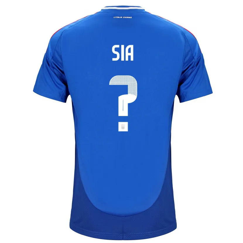 Danxen Dětské Itálie Diego Sia #0 Modrý Domů Hráčské Dresy 24-26 Dres