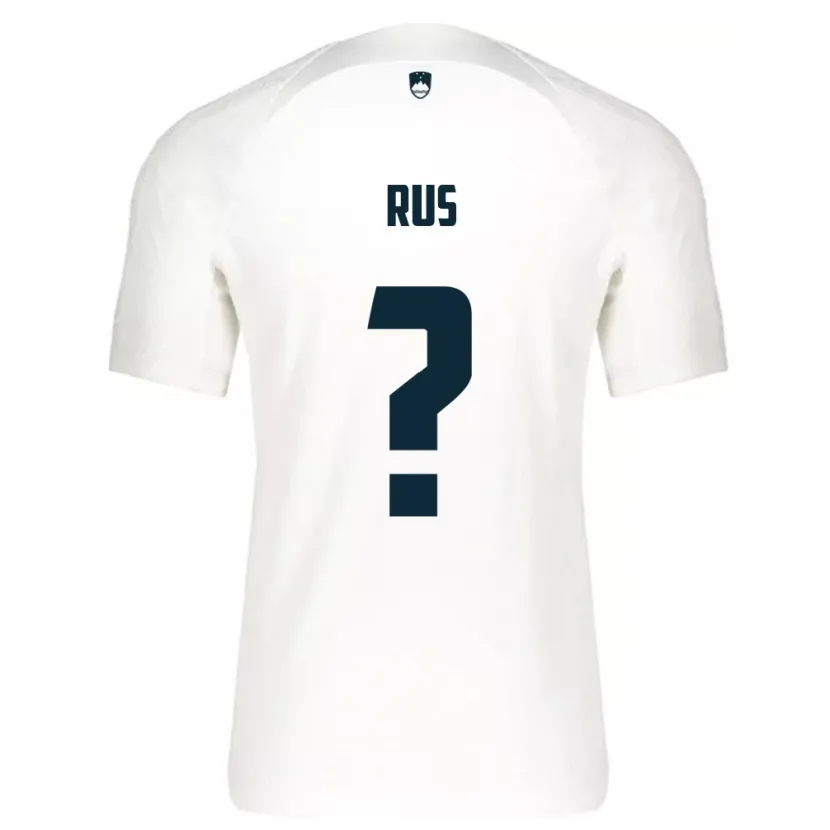 Danxen Dětské Slovinsko Luka Rus #0 Bílý Domů Hráčské Dresy 24-26 Dres