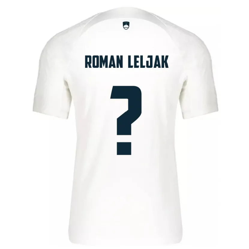 Danxen Dětské Slovinsko Nejc Roman Leljak #0 Bílý Domů Hráčské Dresy 24-26 Dres