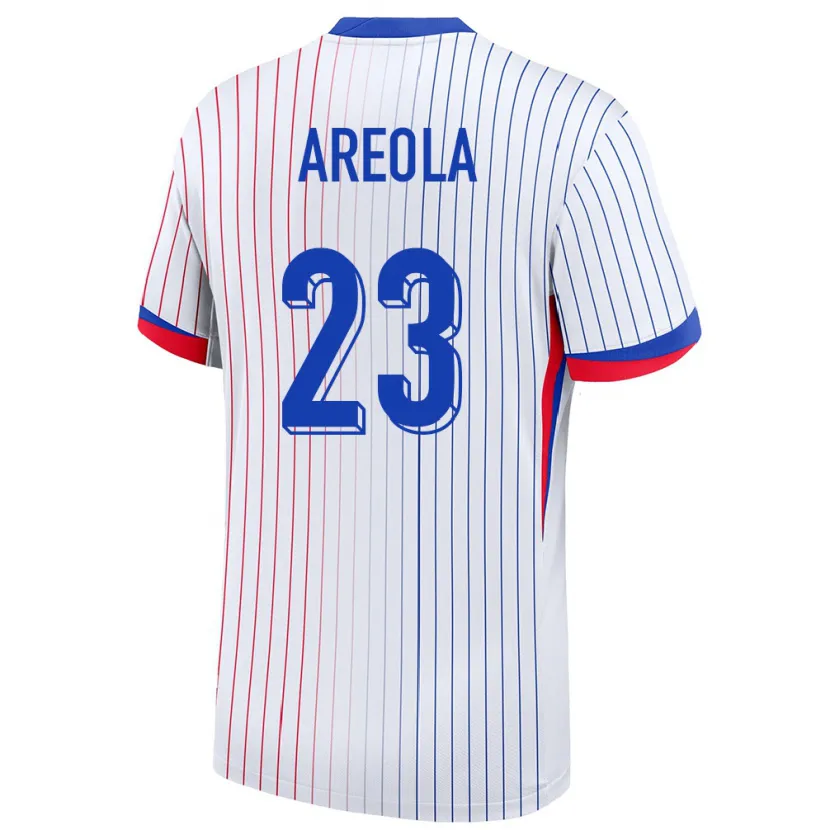 Danxen Dětské Francie Alphonse Areola #23 Bílý Daleko Hráčské Dresy 24-26 Dres