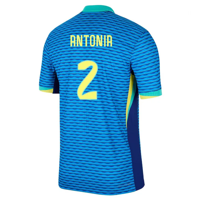 Danxen Dětské Brazílie Antonia #2 Modrý Daleko Hráčské Dresy 24-26 Dres