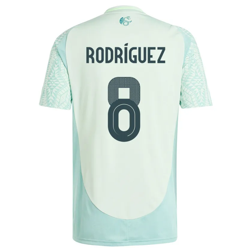 Danxen Dětské Mexiko Carlos Rodriguez #8 Povlečení Zelené Daleko Hráčské Dresy 24-26 Dres