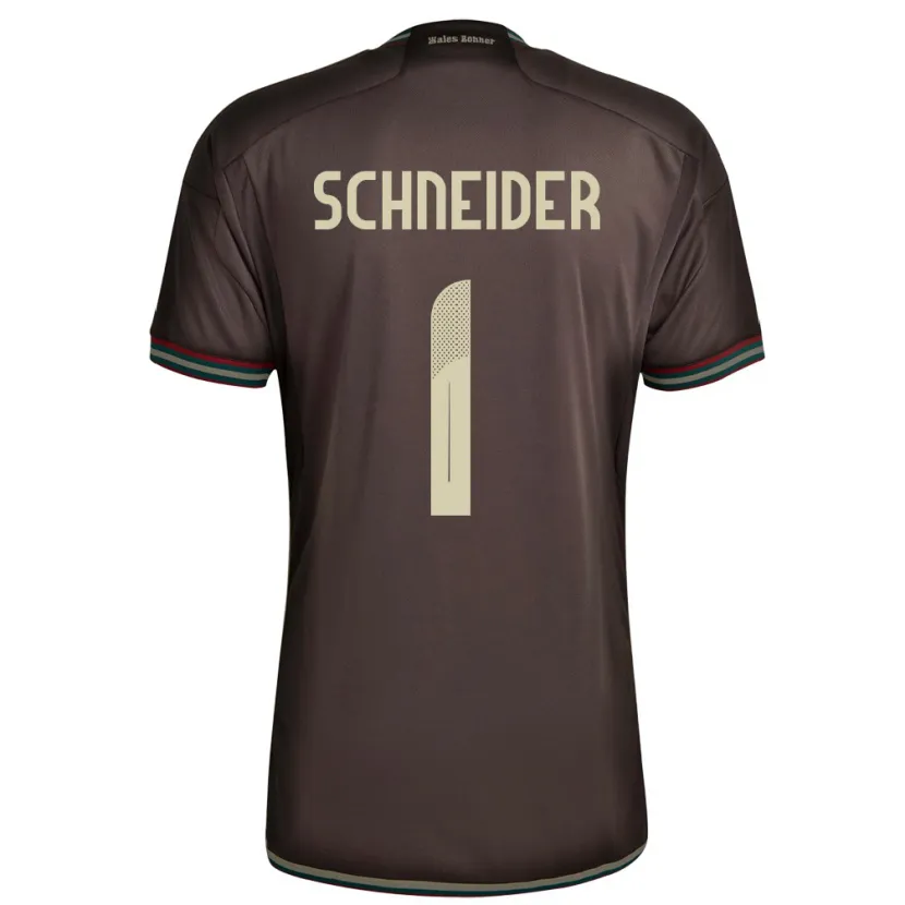 Danxen Dětské Jamajka Sydney Schneider #1 Noční Hnědá Daleko Hráčské Dresy 24-26 Dres