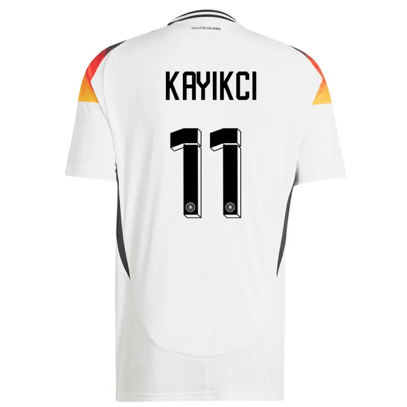 Danxen Pánské Německo Hasret Kayikci #11 Bílý Domů Hráčské Dresy 24-26 Dres