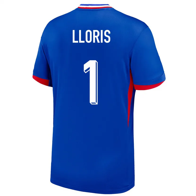 Danxen Pánské Francie Hugo Lloris #1 Modrý Domů Hráčské Dresy 24-26 Dres