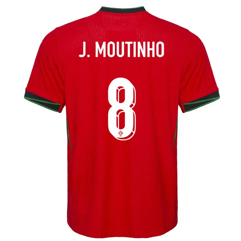 Danxen Pánské Portugalsko Joao Moutinho #8 Červené Domů Hráčské Dresy 24-26 Dres