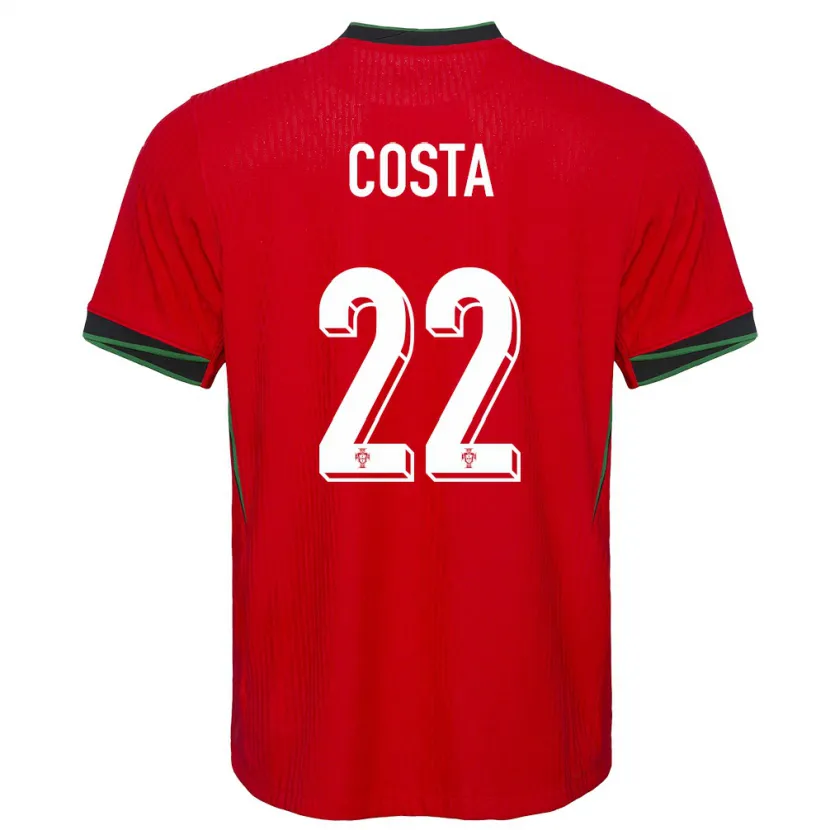 Danxen Pánské Portugalsko Rute Costa #22 Červené Domů Hráčské Dresy 24-26 Dres