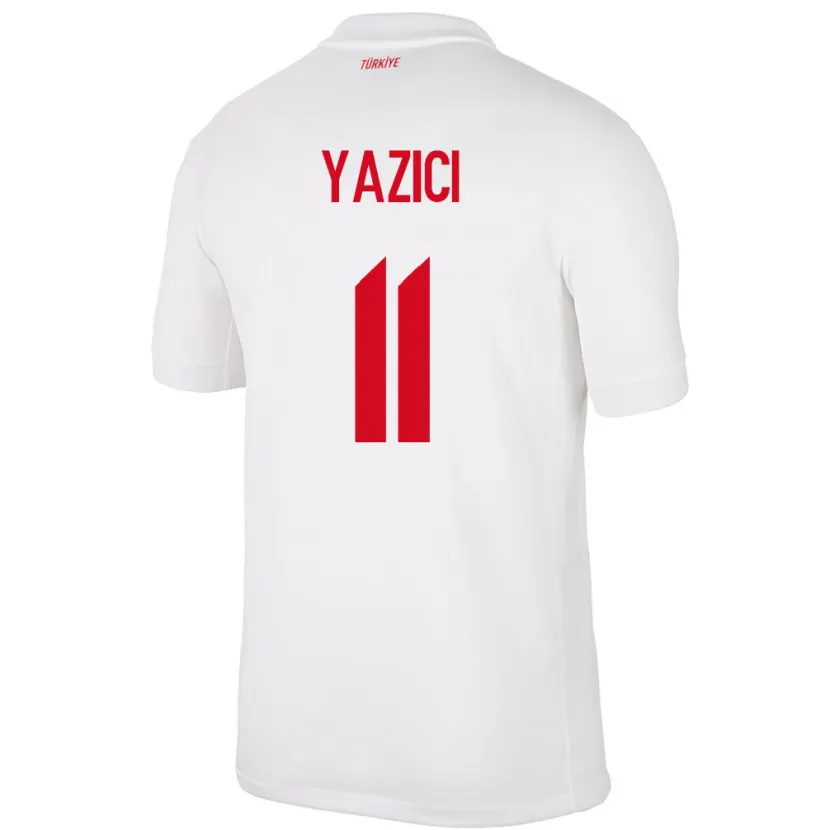 Danxen Pánské Turecko Yusuf Yazıcı #11 Bílý Domů Hráčské Dresy 24-26 Dres