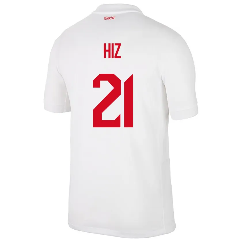 Danxen Pánské Turecko Gülbin Hız #21 Bílý Domů Hráčské Dresy 24-26 Dres