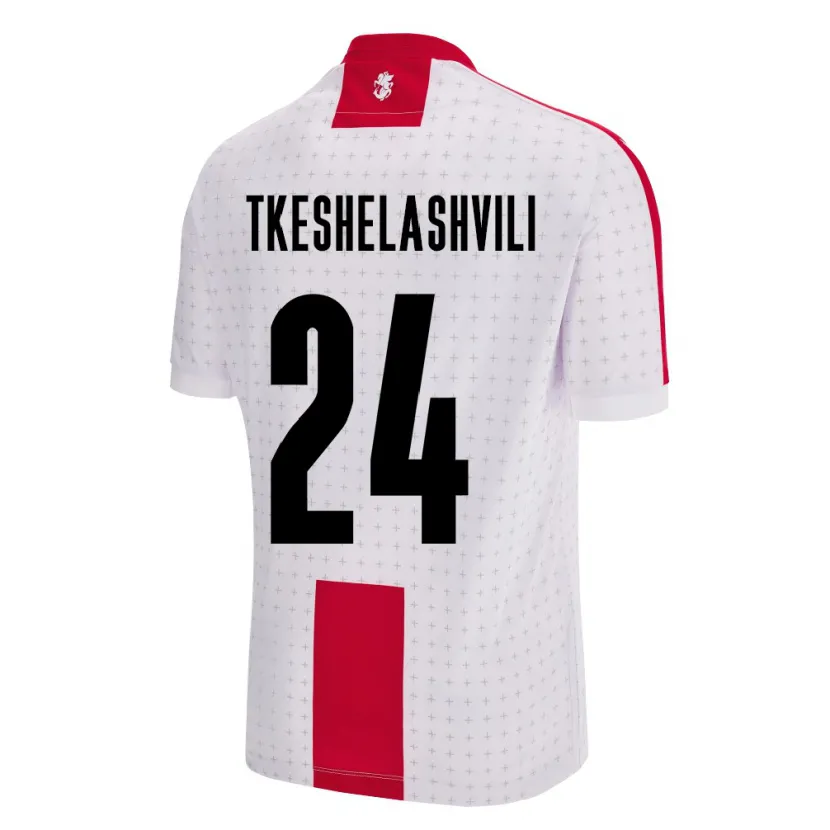 Danxen Pánské Georgia Amiran Tkeshelashvili #24 Bílý Domů Hráčské Dresy 24-26 Dres